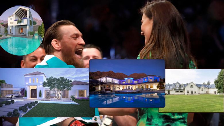 Pronat luksoze të McGregor, duke përfshirë rezidencën në Irlandë, vilën në Spanjë dhe shtëpinë e ëndrrave në Las Vegas