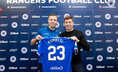 Zyrtare: Florian Kamberi prezantohet te Rangers në krah të Steven Gerrard
