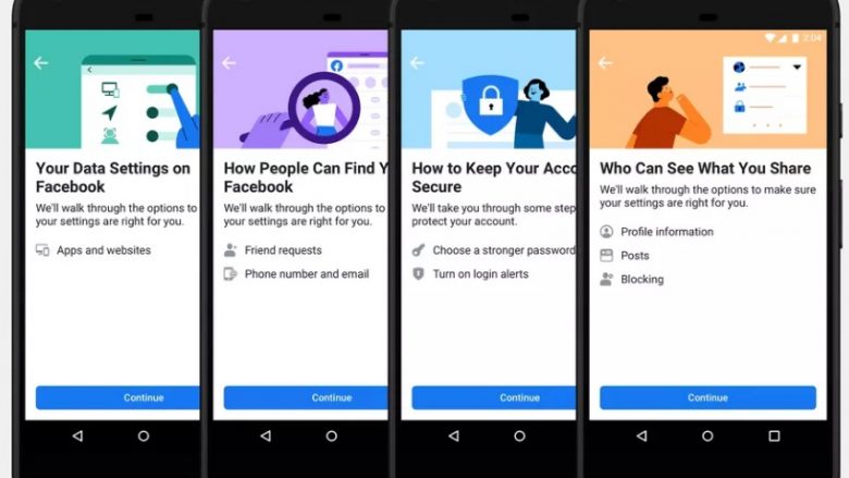 Facebook do ta ndryshojë “kontrollin e privatësisë” për të ndihmuar në menaxhimin e të dhënave
