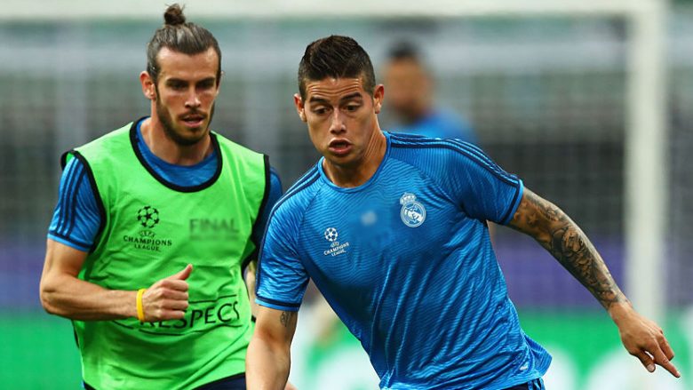 Bale e James përfshihen në skuadrën e Realit për Kupën e Mbretit