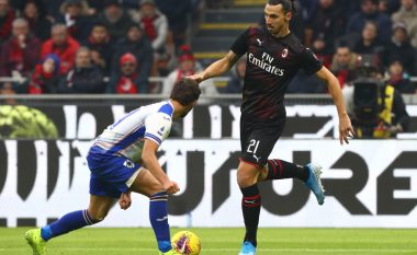 Milan 0-0 Sampdoria, nota e Ibrahimovicit dhe lojtarëve të tjerë
