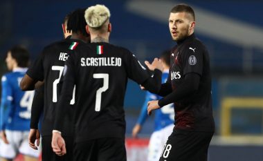 Milani i falet sërish Rebicit, vazhdon ngjitjen në Serie A