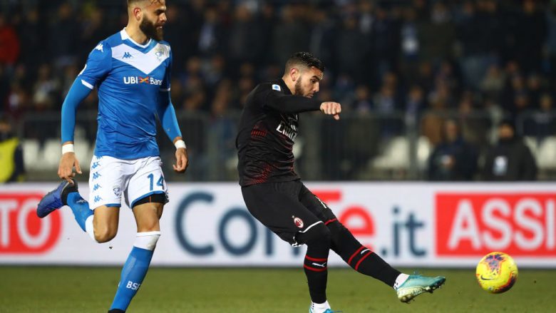 Notat e lojtarëve, Brescia 0-1 Milan: Theo Hernadez lojtar i ndeshjes