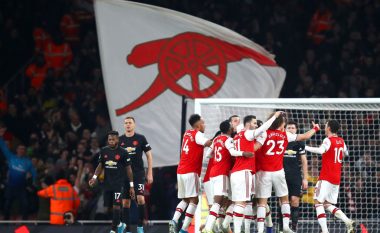 Arsenali këndellet në derbi, mposht United me golat e pjesës së parë