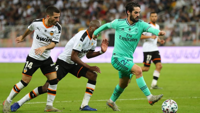 Notat e lojtarëve, Valencia 1-3 Real Madrid: Isco lojtar i ndeshjes