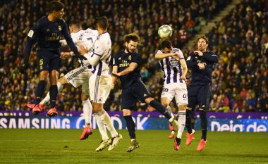 Real Madridi bëhet lider i La Liga-s në fitoren e vështirë ndaj Valladolidit