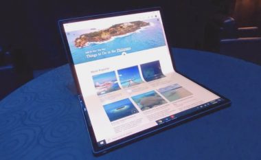Intel shfaq tabletin e palosshëm që kthehet në një ekran gjigant