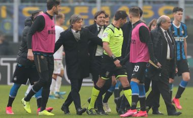 Conte dhe lojtarët e Interit refuzojnë mediat pas barazimit me Cagliarin