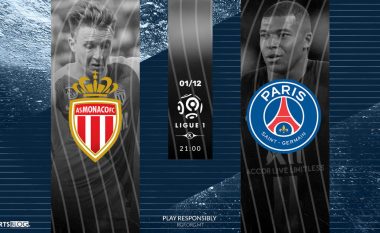 Formacionet zyrtare të derbit në Ligue 1: Monaco – PSG