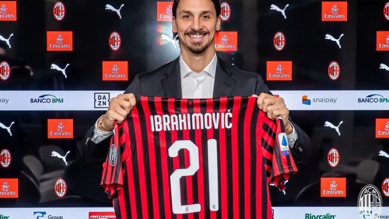 Ibrahimovic prezantohet te Milani: Jam i lumtur dhe i emocionuar