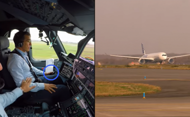 Airbus A350 përfundon fluturimin plotësisht të automatizuar – megjithatë, njërin nga pilotët “e tradhtoi instinkti”