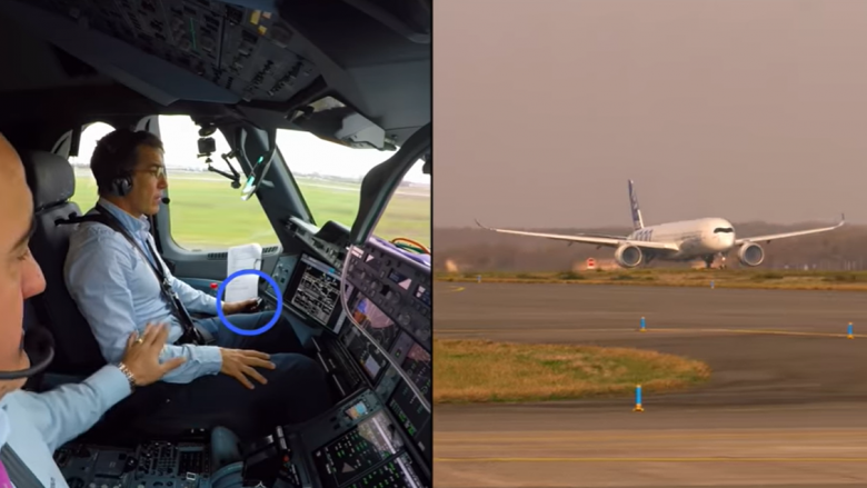 Airbus A350 përfundon fluturimin plotësisht të automatizuar – megjithatë, njërin nga pilotët “e tradhtoi instinkti”