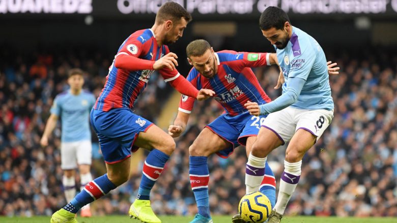 Man City 2-2 Crystal Palace, notat e lojtarëve