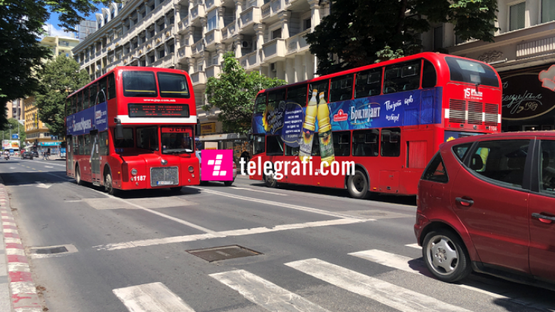 Shkup, autobusët e rinj ekologjikë lëshohen në qarkullim