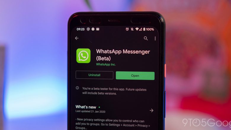 WhatsApp mundëson më në fund errësimin e ekranit, por vetëm për beta