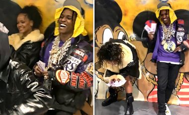 Rihanna shfaqet e lumtur përkrah A$AP Rocky pas ndarjes nga Hassan Jameel
