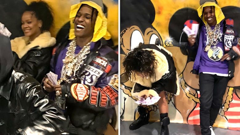 Rihanna shfaqet e lumtur përkrah A$AP Rocky pas ndarjes nga Hassan Jameel