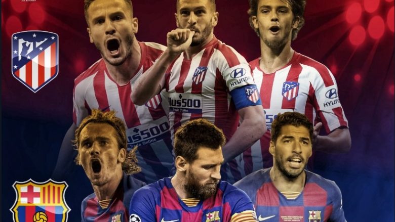 Barcelona – Atletico Madrid, formacionet zyrtare të gjysmëfinales në Superkupën e Spanjës