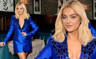 Bebe Rexha provokon me veshjen duke u shfaqur pa reçipeta në eventin që ajo e organizon për mbështetjen e grave