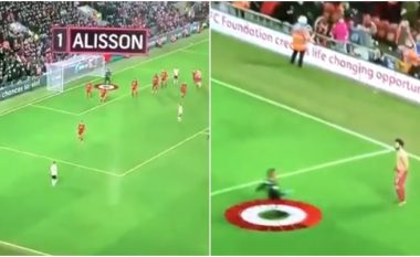 Nga asisti për Salah, deri te festa për golin e ‘çmendur’ – Alisson ishte i papërmbajtshëm ndaj Unitedit