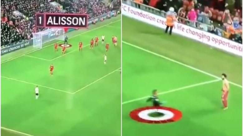 Nga asisti për Salah, deri te festa për golin e ‘çmendur’ – Alisson ishte i papërmbajtshëm ndaj Unitedit
