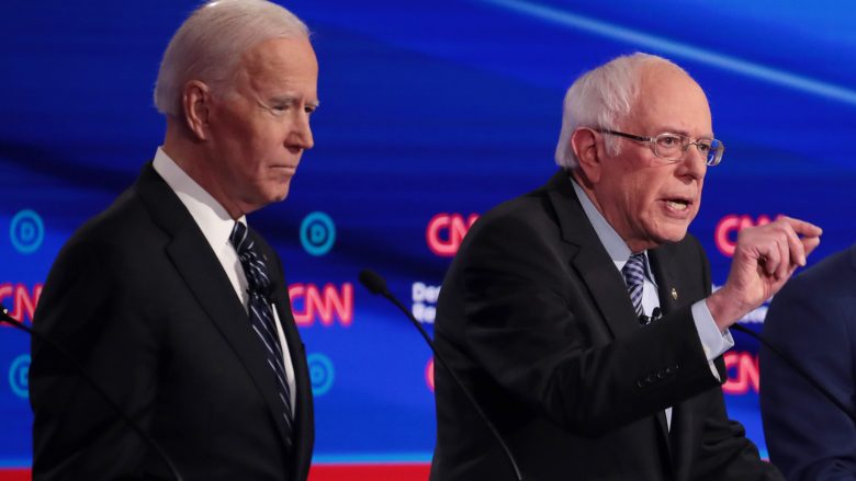 Bernie Sanders në epërsi të ngushtë ndaj rivalëve Joe Biden dhe Elizabeth Warren, në sondazhin e ri