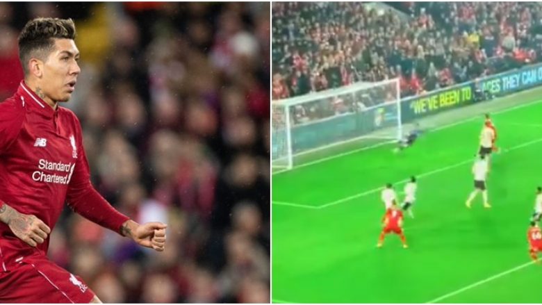 Firmino shënon gol fantastik, por goli u anulua shkaku i ndërhyrjes së mëparshme të Van Dijk në De Gean