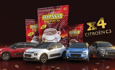 Vozit “Citroën C3” me lojën e re shpërblyese të “Caffe Bravo Premium”