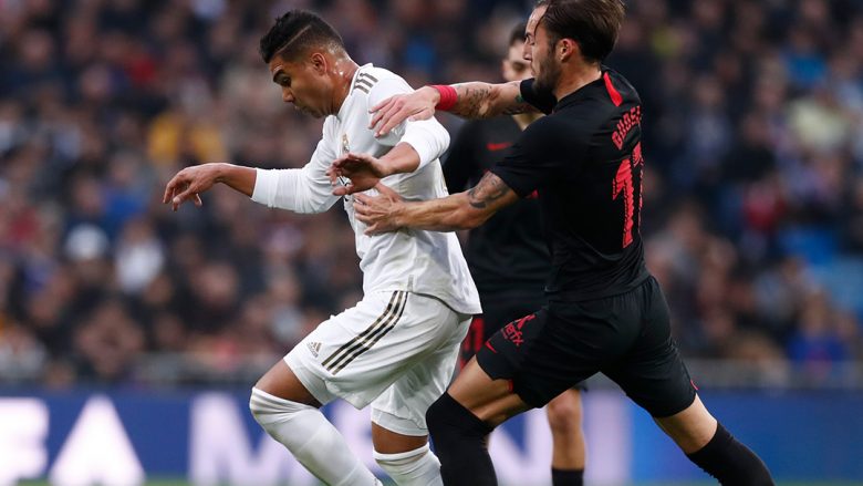 Real Madrid 2-1 Sevilla, notat e lojtarëve – Shkëlqen Casemiro