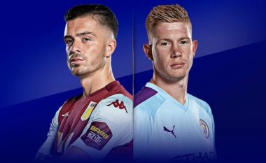 Formacionet zyrtare: Aston Villa – Manchester City