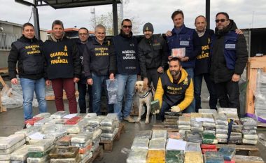 333 kg kokainë e kapur në Itali u porosit në Brazil nga Ndragheta dhe mafia shqiptare