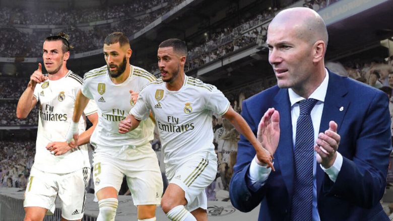 Pesë alternativat e mundshme të Zidanes në mungesë të Bale, Benzema e Hazard për Superkupën e Spanjës ndaj Valencias