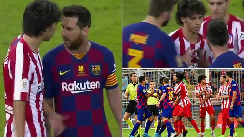 Messi dhe Joao Felix patën konfrontim verbal, Suarez iu bashkua zënkës që krijoi tollovi të madhe