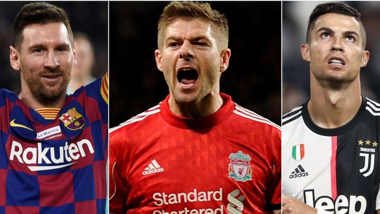 Gerrard formon ekipin e ëndrrave me pesë lojtarë – Zgjedh Messin, lë jashtë Ronaldon