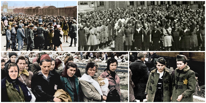 Publikohen imazhet me ngjyra nga kampi famëkeq i Aushvicit