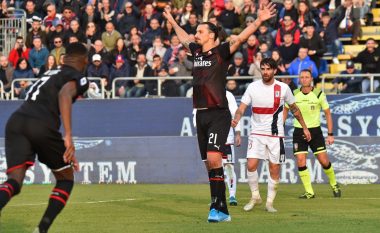 Ibrahimovic shënon golin e parë pas rikthimit te Milani, sulmuesit nuk i ka humbur klasi