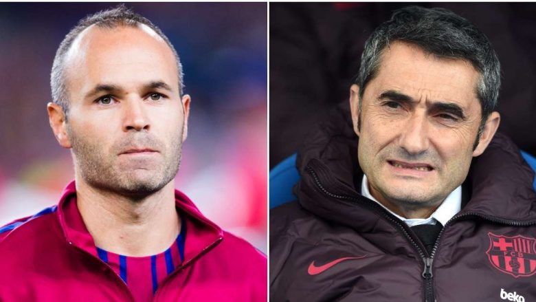 Iniesta kthehet të flasë përsëri për shkarkimin e Valverdes: Bartomeu e pranoi se veprimet nuk ishin të sakta