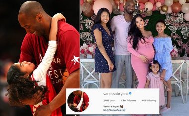 Vanessa Bryant reagon për herë të parë pas vdekjes së Kobe dhe vajzës së saj, vendos foton e tyre në profilin e Instagramit dhe e bën publike llogarinë