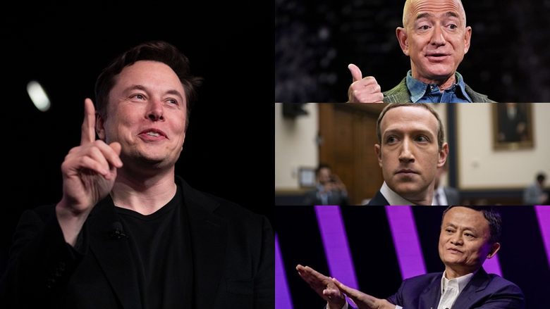 Musk shpallet udhëheqësi më frymëzues për vitin 2019 – ndiqet nga Bezos, Zuckerberg dhe Ma