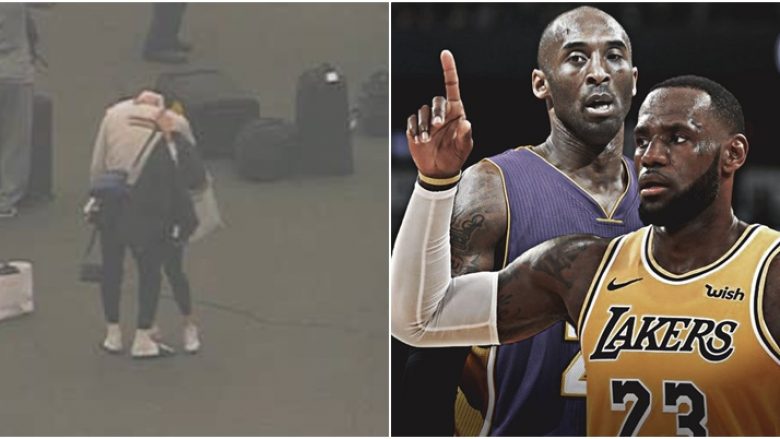Reagimi i LeBron James kur kuptoi për vdekjen e Kobe Bryant: Ai u largua nga aeroplani me të cilin po udhëtonin Lakers me lot në sy