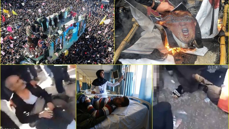 U shtypën nga turma, numri i të vdekurve arrin në mbi 50 – pamje të kaosit të krijuar në funeralin e gjeneralit iranian