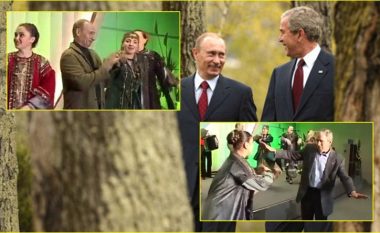 Kremlini publikon pamjet nga arkivi – Putin dhe Bush duke vallëzuar në të njëjtën skenë