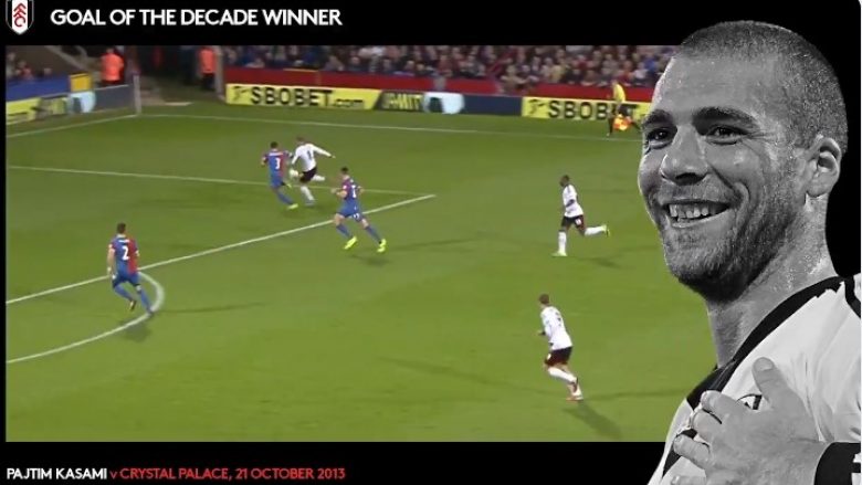 Fulhami zgjedh golin e Pajtim Kasamit si më të mirin e dekadës – Shqiptari ndihet i lumtur
