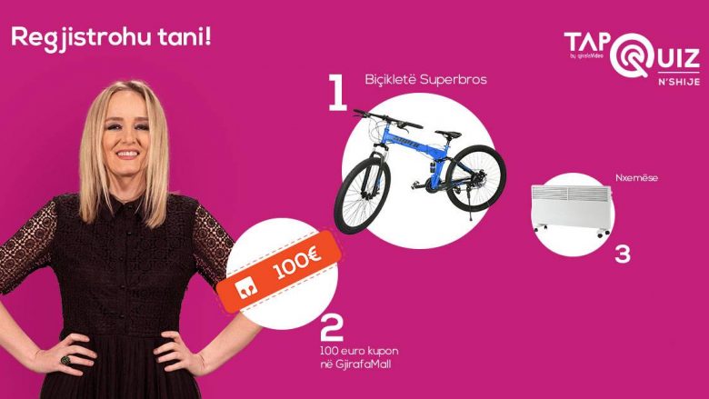Fito biçikletë ose 100 euro për vetëm 30 minuta: Luaj në “Tap n’Shije”