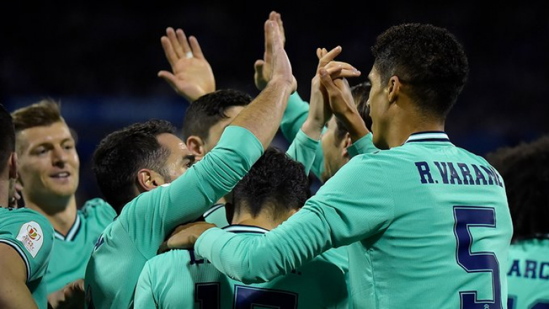 Me fitoren bindëse ndaj Zaragozas, Real Madridi kalon në çerekfinale të Kupës së Mbretit