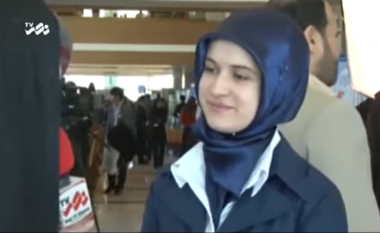 Vajza e Ikballe Hudutit duke qeshur: Do ta luftojmë Amerikën e Izraelin