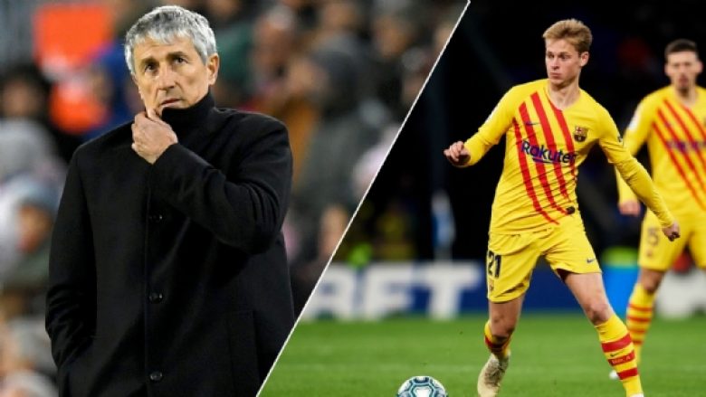 De Jong: Dua të fitoj gjithçka me Barcelonën, Setien njësoj sikurse Valverde