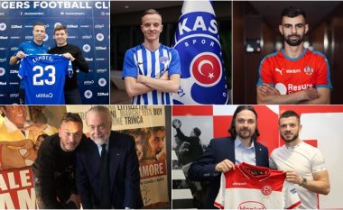 Top transferimet e lojtarëve shqiptarë në këtë afat kalimtar – nga Rrahmani te Berisha e Hadergjonaj, dardanët që ndërruan klube