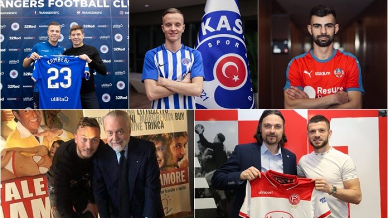 Top transferimet e lojtarëve shqiptarë në këtë afat kalimtar – nga Rrahmani te Berisha e Hadergjonaj, dardanët që ndërruan klube