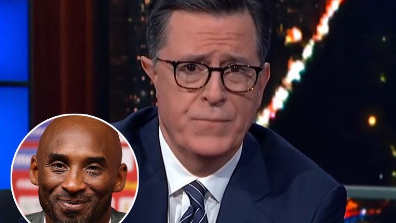 Derisa flet për vdekjen tragjike të Kobe Bryant, Stephan Colbert thotë se babai dhe dy vëllëzërit e tij vdiqën nga rrëzimi i aeroplanit